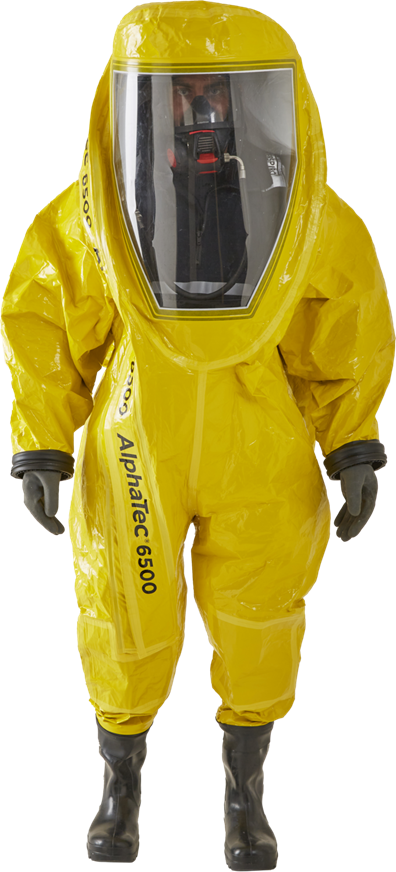 AlphaTec 6500 Stitched & Taped - Model 809 Twin-Layer Fabric Suit/ Bộ đồ bảo hộ  AlphaTec 6500 may và dán kín đường may -Mẫu 809, vải hai lớp