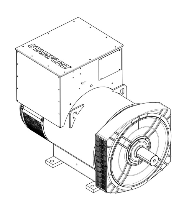 [STAMFORD.HCM434F2] STAMFORD HCM434F2 MARINE GENERATOR 4P / Máy phát điện hàng hải STAMFORD HCM434F2 4P