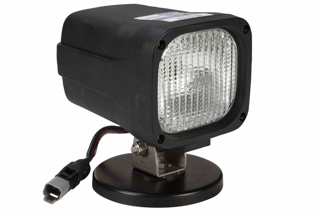 12V/24V HID Equipment Flood Light - ML-12 - 3200 Lumens - Rotating, Tilting Magnetic Base | Đèn pha HID 12V/24V - ML-12 - 3200 Lumens - Đế từ xoay, nghiêng