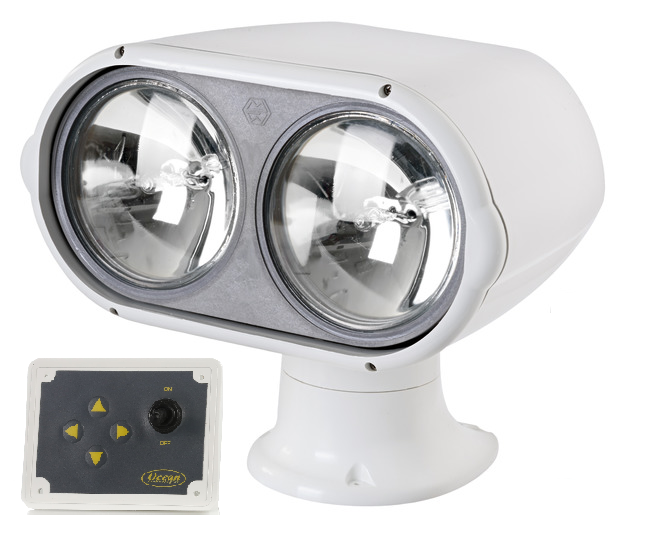 MATROMARINE ELECTRIC MARINE SPOTLIGHT DOUBLE SEAL.BEAM 24V, PART NO: 7100000024 / ĐÈN CHIẾU ĐIỆN HÀNG HẢI MATROMARINE DOUBLE SEAL.BEAM 24V, MÃ HÀNG HÓA: 7100000024