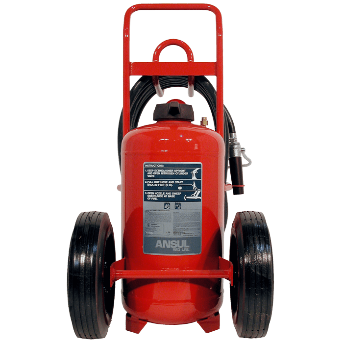 Ansul Extinguisher, Wheeled 150 lb., CR-I-K-150-D, part no 53874 / Bình chữa cháy Ansul, có bánh xe 150 lb., CR-IK-150-D, mã hàng hóa 53874