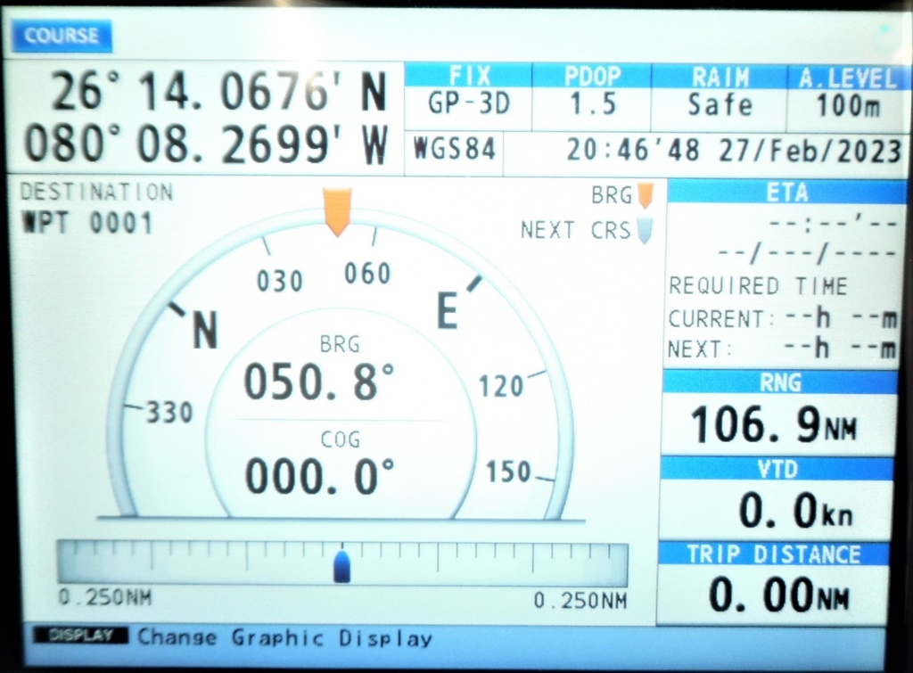 Furuno Display for Furuno GPS Navigator Model: GP- 170
