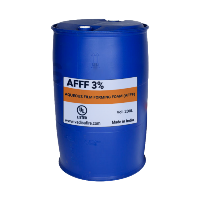 Foamer AR-AFFF 3/6 - Alcohol Resistant Aqueous Film Forming FoamISI, UL Listed & EN Certified. Contained in 200 litre HDPE drums / Foamtech AR-AFFF 3/6 - Bọt foam chống cồn chữa cháy Được chứng nhận ISI, UL và EN. Chứa trong thùng HDPE 200 lít