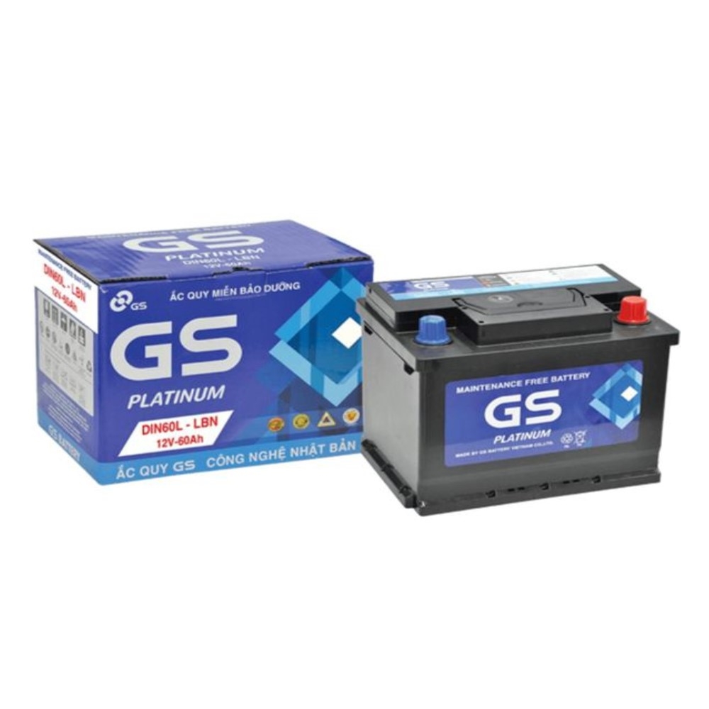 
Battery GS 12v / 60AH DIN60L