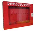 
Hasp & Tag Cabinet
 For 50 Hasps and 50 Tags
 
 4 Pockets inside for Tags