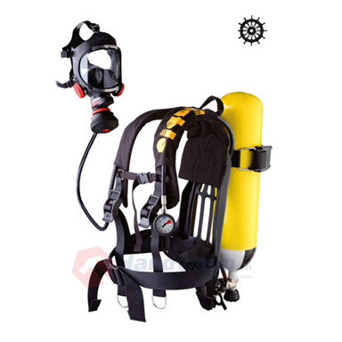  DIABLO Industrial  1400/1, C 607 SP/A without quick couplings (cylinder valve outlet to DIN 477). SCBA complete set with MED approved