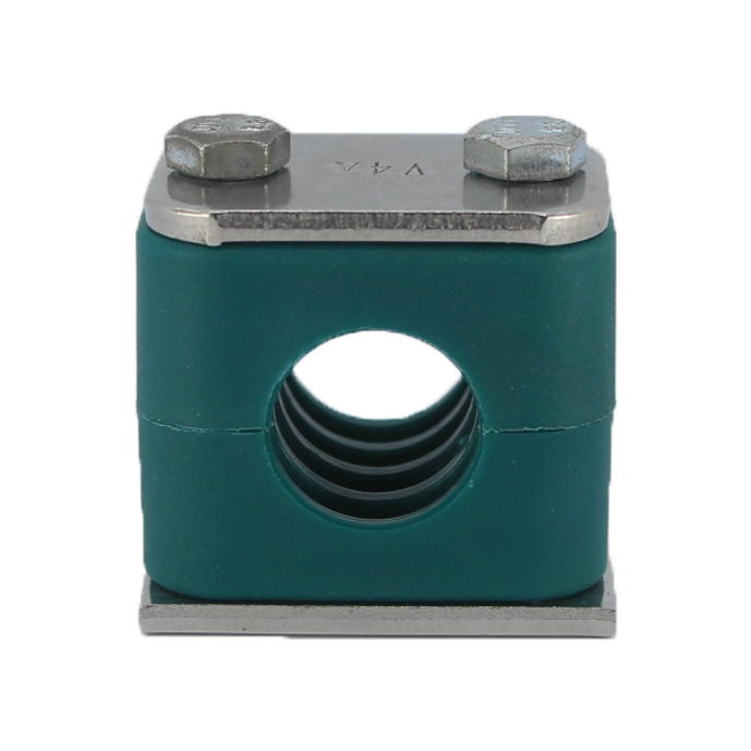 [STANDARD 30MM] CLAMP TUBE POLYPROPYLENE, W/WELD PLATE STANDARD 30MM 