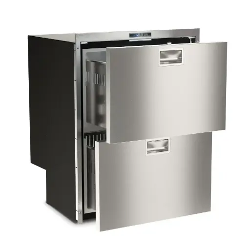 [0402-0059] Vitrifrigo Double drawer refrigerator-refrigerator, Steelock, model: DW180 OCX2 RFX