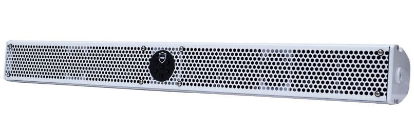 Wet Sounds Bluetooth Amplified 10 Speaker Soundbar - For Side-by-Sides, ATVs, Golf Carts & More! (WHITE), model #: STEALTH-10 ULTRA-HD-W