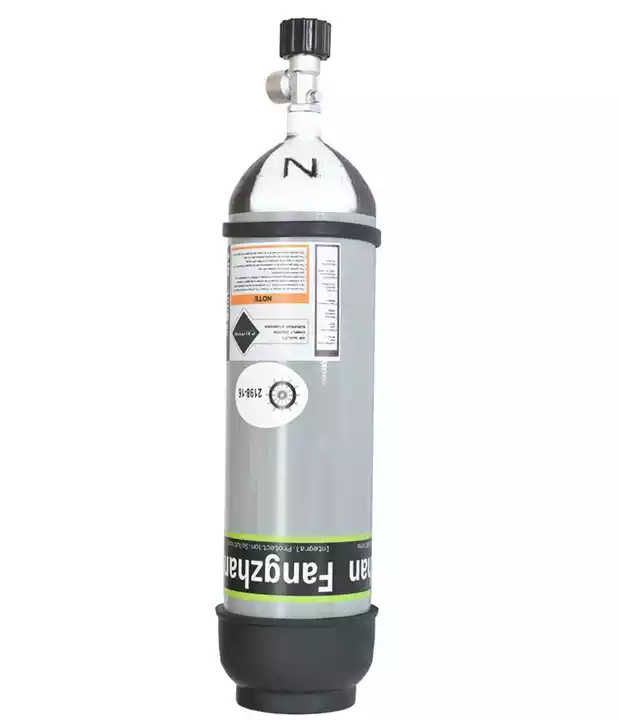 Spare cylinder for SCBA RHZK, 6L, rated gas storage pressure: 300bar, Alloy Steel, Approval: CCS/EC. Thread specification: G5/8 