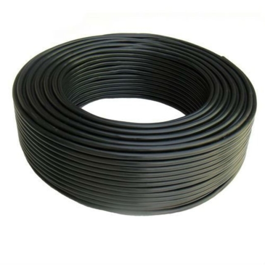 Dây cáp điện dùng cho hệ thống điện NLMT, lõi đơn, hiệu: PINTECH, kích thước lõi: 4mm2, màu đen, bọc cách điện bằng plastic. Điện áp định mức 1500V.
