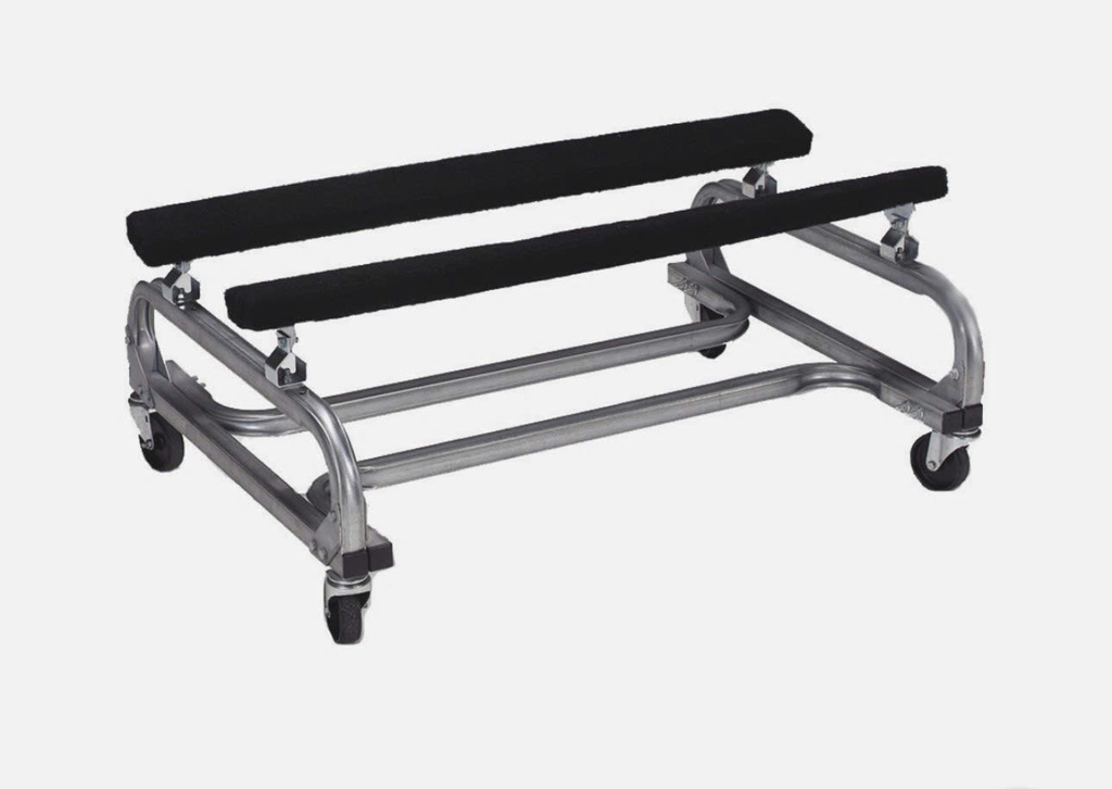 Handyman jetski cradle, made of galvanized steel
