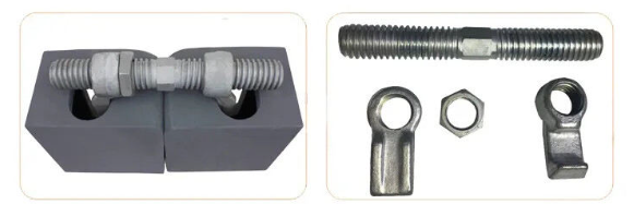 [HANDYMAN.23 18 12] Container Truck Twist Lock. Size 175x140x121mm / Khóa xoay xe container. Kích thước 175x140x121mm