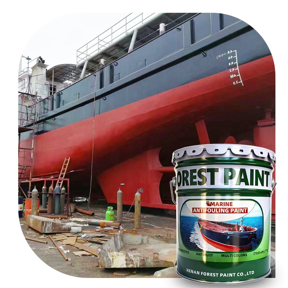  High Quality Fireproof Water-based Marine Paint for Ships Bottom Coating