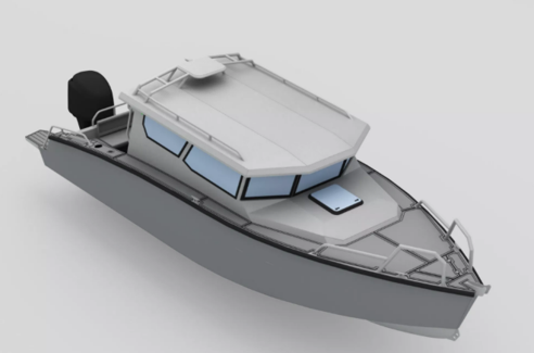 [CALYPSO.STEALTH840] Calypso Stealth 840 family boat, max capacity 10 persons /Thuyền câu thể thao gia đình 10 người, đăng kiểm SB