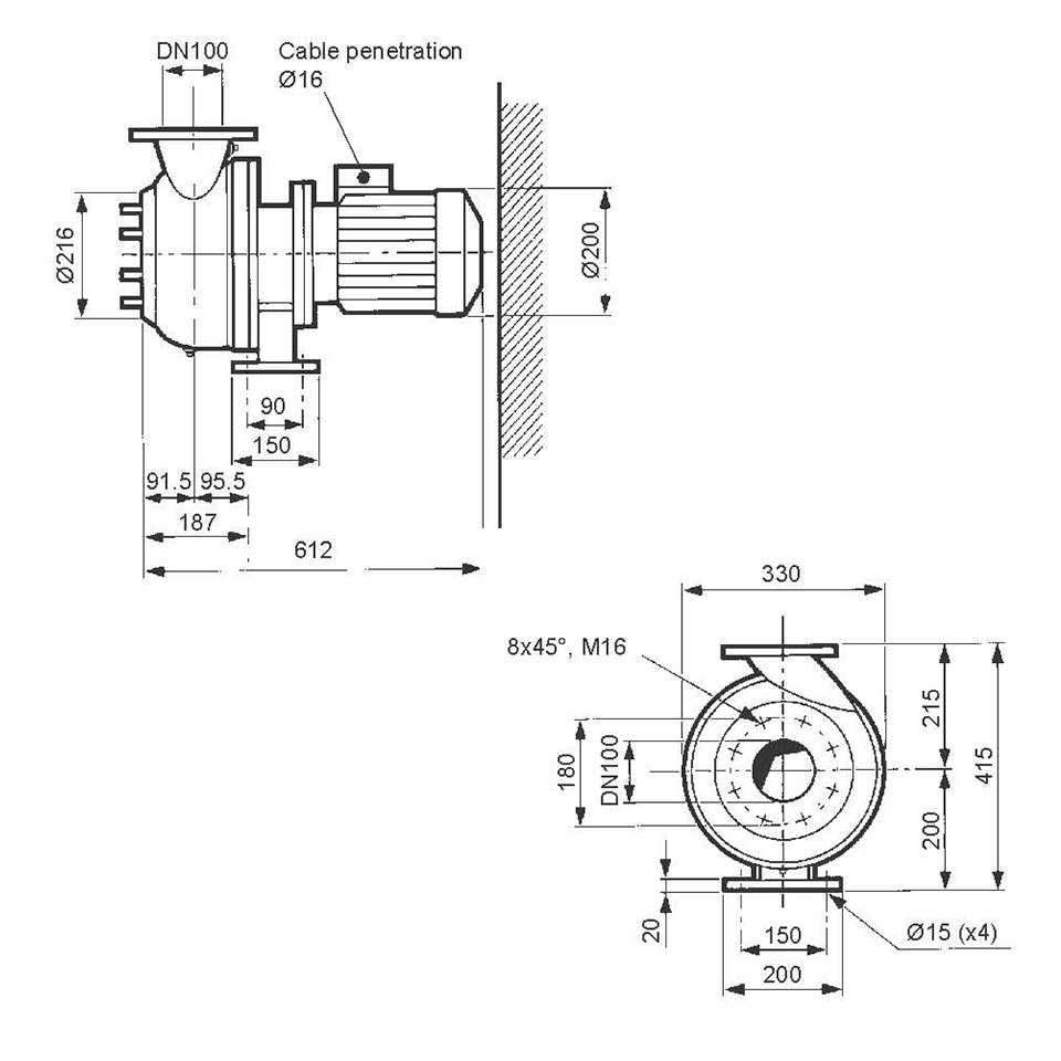 [EVAC.6540369] EVAC VACUUM PUMP. Part NO 6540369 / BƠM CHÂN KHÔNG EVAC. Mã số linh kiện: 6540369
