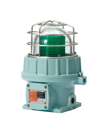 [QLIGHT.SE-220-G] QLIGHT SE-220-G 220VAC Green Explosion-Proof Rotating Warning Light | Đèn cảnh báo xoay chống cháy nổ QLIGHT SE-220-G 220VAC màu xanh lá cây