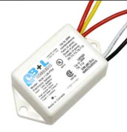 [BSF-NU6-1128-PSX] B+L Technologies Multi-use Ballast - Small Square Case, Part number: NU6-1128-PSX