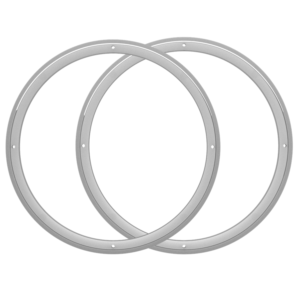 Wet Sounds RGB LED Illuminated Rings for REV 10 (pr) (RGB Controller Required), model #: LED KIT REV10-RGB