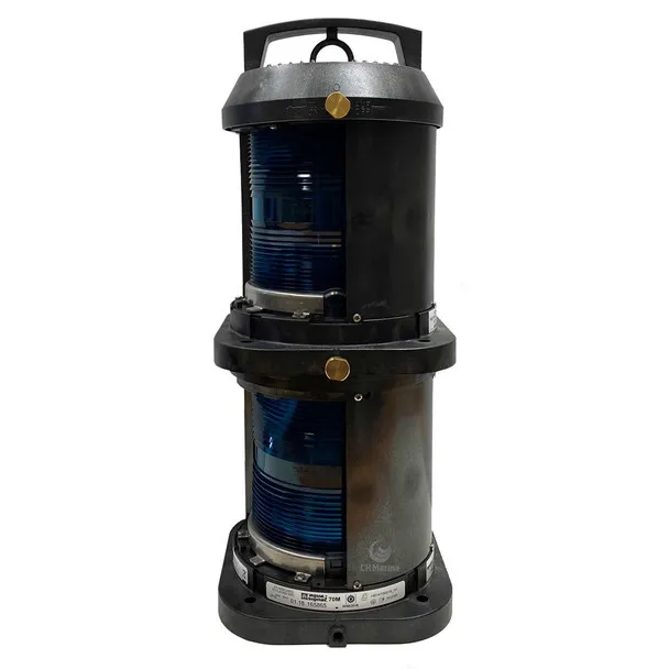[AquaSignal.3583105000] Aqua Signal, Series 70M, Navigation Light - Double Starboard- without lamps inside, Part No: 3583105000/ Đèn điều hướng Aqua Signal, dòng 70M, - Đèn mạn phải kép, không bao gồm đèn bên trong , Mã số: 3583105000