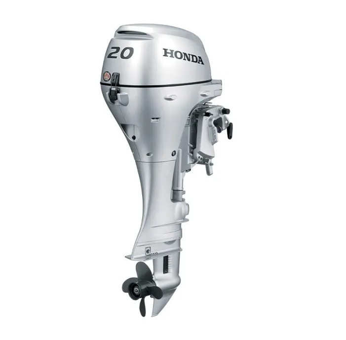 HONDA 20hp Portable Outboard, Remote Mechanical, Electric and Manual Start, 20" Shaft. PN: BF20 / Động cơ ngoài thuyền di động HONDA 20 mã lực, khởi động từ xa bằng cơ khí, điện và tay, trục 20 inch. Mã sản phẩm: BF20