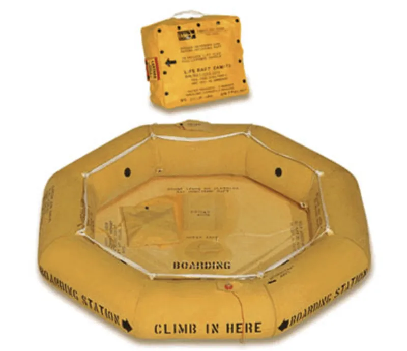 [R0101A102] Eastern Aero Marine (EAM) T4 Aviation Inflatable Liferaft - Heliraft TSO'd 4 MAN Raft, FAR 135, model: PN:R0101A102 /R0101A602, capacity: 4 person