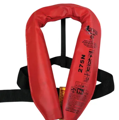 [Lalizas.712164] LALIZAS Inflatable Lifejacket Lamda, Auto, 275N, w/ Zipper & Plastic Buckle, SOLAS/MED-MER, Part number: 712164