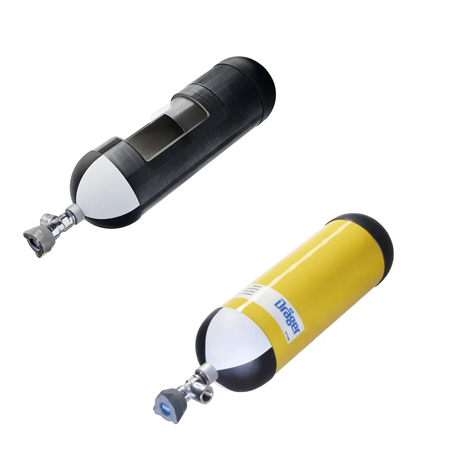 [Drager.3712917] Drager Dräger NANO cylinder, type 4, 9.0 liter, 300 bar, Part No: 3712917
