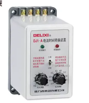 [Delixi Electric.DJ1-A] Delixi Electric Current Time Converter DJ1 Series Relay AC220 12s-120s , PART NO: DJ1-A