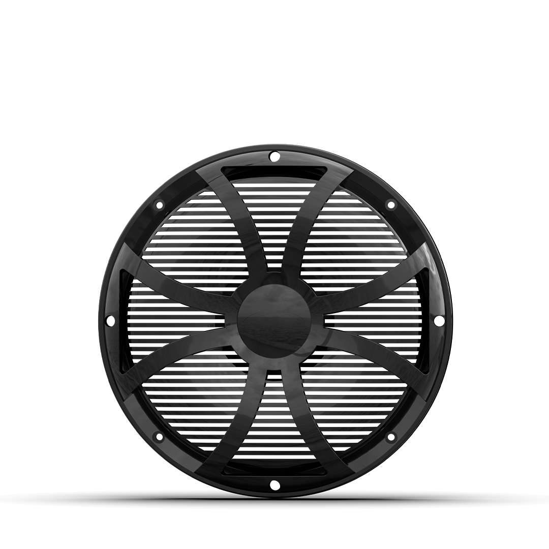 Wet Sounds Black SW Closed Style Grille for the REVO 12” & REVO 12 XXX V4-B Subwoofers, model #: REVO 12 SW-B GRILLE