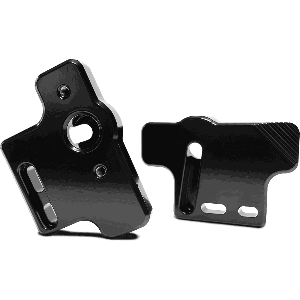 Wet Sounds 1pr of (black) Centurion Gladiator Tower Adapters, model #: ADP Gladiator-B