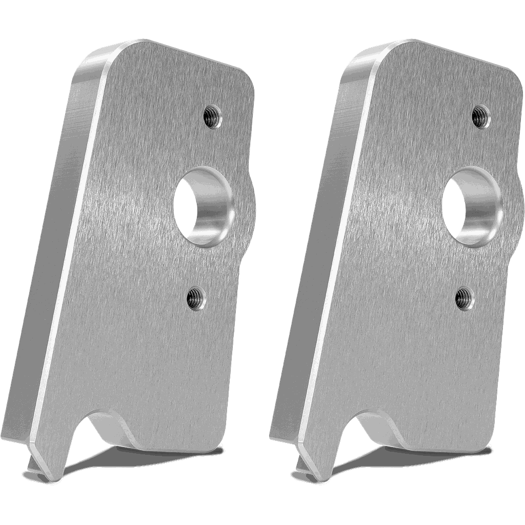 Wet Sounds 1pr of (polished) Malibu G3 Tower Side Mounts for 1pr of Tower Speakers, model #: ADP Malibu G3 Single-P