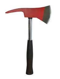 Fire Axe Short Handle, plastic-coated / Rìu cứu hỏa cán ngắn, phủ nhựa