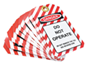 [GS S-TAG-7] Handyman 
Standard Lockout Tags
 Thickness: .7 mm / Thẻ khóa tiêu chuẩn Handyman Độ dày: .7 mm