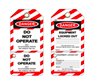 
Two Part Perforated Tags
 Choose template from the catalog
 Available in .5 / .7 mm thickness