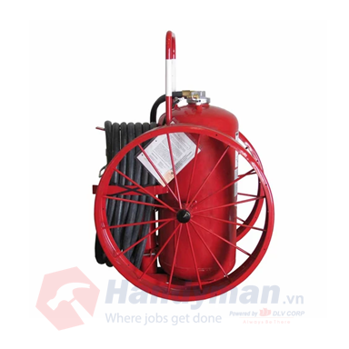  Amerex model #630 33 gallon FFFP wheeled extinguisher  w/ 36"x 6" wheels