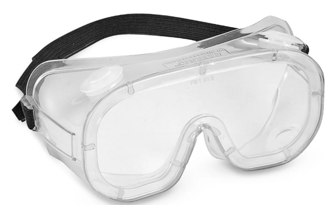 Chemical Resistant Goggles EN166 certified. 