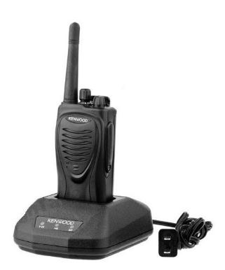 Kenwood TK-2107 two-way radio (Made in Singapore)