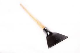 SCRAPER DECK WITH LONG HANDLE, 65MMX1200MM