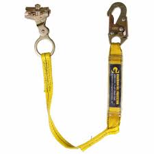 [2500-OP3E3] Sellstrom Roofing Manually Operated Rope Grab w/ 3' Shock Absorbing Lanyard part no: 2500-OP3E3