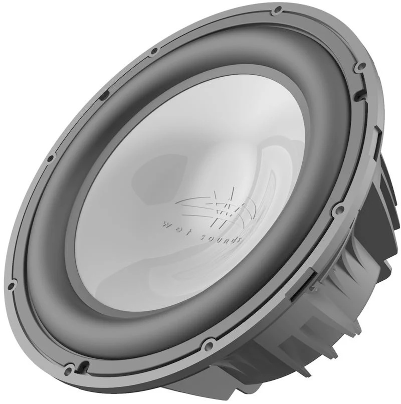 [REVO 10 HP S4 B V2] Wet Sounds Black High Power 10" Subwoofer (Ea), Grille sold separately, model #: REVO 10 HP S4 B V2
