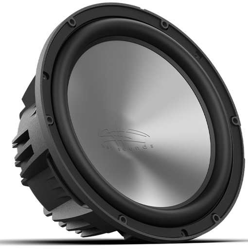 [REVO 12 FA S4 V3] Wet Sounds Black Free Air 12" Subwoofer (Ea), Grille sold separately, model #: REVO 12 FA S4 V3
