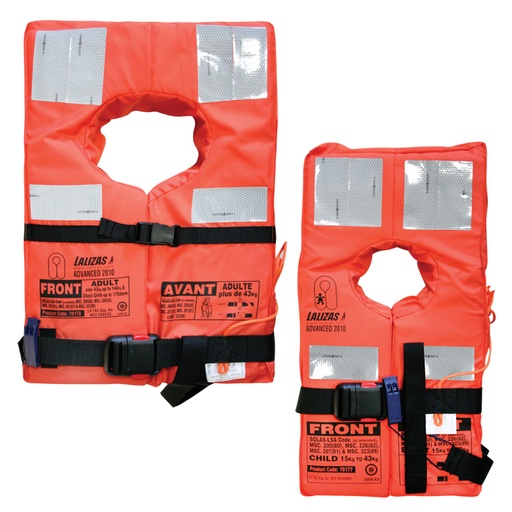[LALIZAS.70178] LALIZAS Foam Lifejacket Advanced, SOLAS/MED-MER 70178 part no: 70178