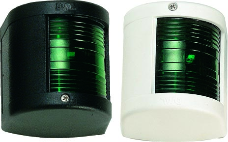 [01310-WLED] EVAL STARBOARD LIGHT GREEN  12V/10W 112.5° 36x69.5mm WHITE LED, PART NO: 01310-WLED / ĐÈN EVAL STARBOARD LIGHT XANH LÁ CÂY 12V/10W 112,5° 36x69,5mm LED TRẮNG, MÃ HÀNG HÓA: 01310-WLED