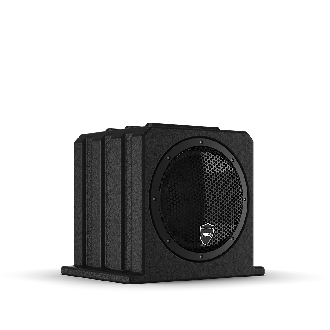 [STEALTH AS-10] Wet Sounds 10” Amplified Subwoofer with enclosure -Perfect for the STEALTH ULTRA Series!, model #: STEALTH AS-10