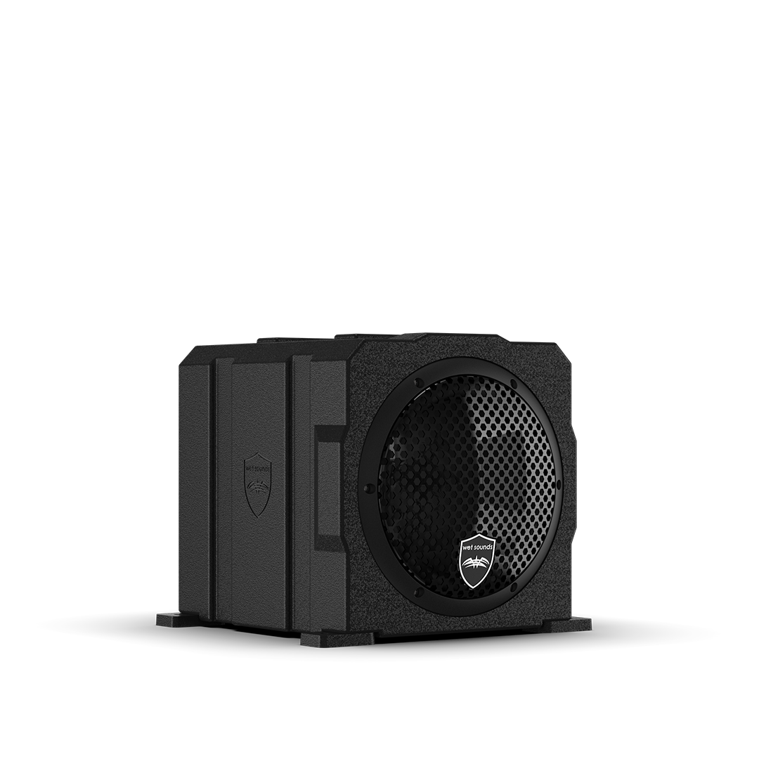 [STEALTH AS-8] Wet Sounds 8” Amplified Subwoofer with enclosure - Perfect for the STEALTH ULTRA Series!, model #: STEALTH AS-8