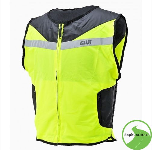 [CSV01] Safety vest CSV01 with reflective tapes / Áo vest phản quang