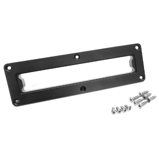 [WS-EQ IDM - B] Wet Sounds Black Aluminum In Dash EQ Mounting Bracket, model #: WS-EQ IDM - B / Giá đỡ gắn Wet Sounds bằng nhôm màu đen trong Dash EQ, model #: WS-EQ IDM - B
