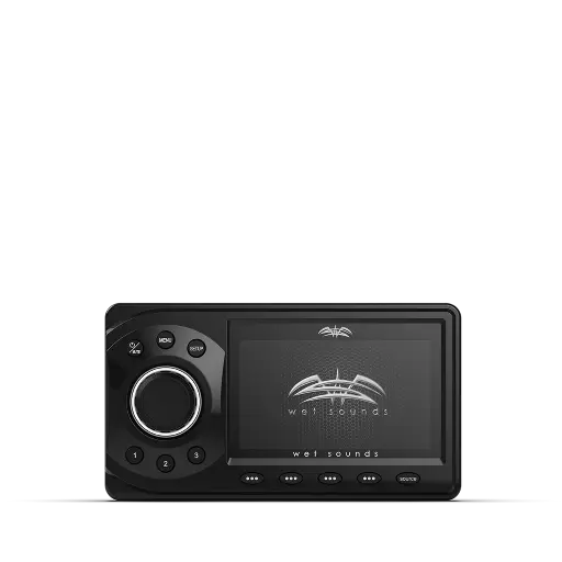 [WS-MC-1] Wet Sounds Media Center 1 which includes the MC-BB Black Box and the MC-MD Marine Display in a kit, model #: WS-MC-1