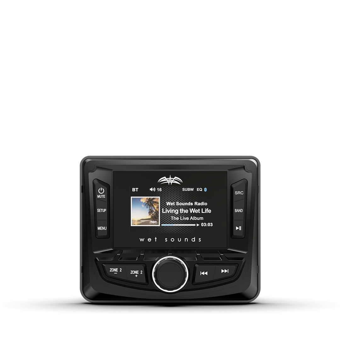 [WS-MC-2] Wet Sounds AM/FM/Weather Band Tuner With RDS and SiriusXM-Ready